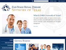 Tablet Screenshot of esrdnetwork.org